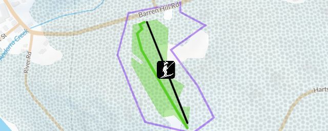 Piste map of the resort Wissahickon Ski Club