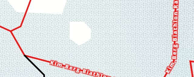 Piste map of the resort Kincaid Biathlon Range