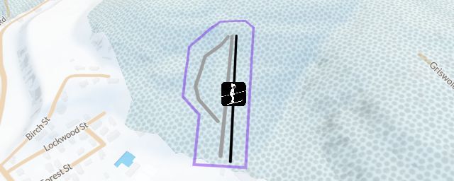 Piste map of the resort Bellows Falls Ski Tow