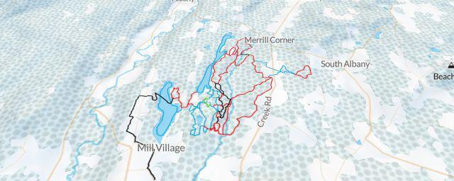 Piste map of the resort Craftsbury Outdoor Center