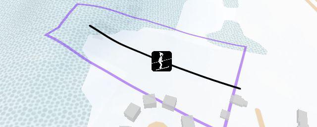 Piste map of the resort Hard'Ack Ski Area