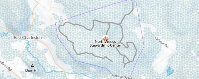 Piste map of the resort NorthWoods Stewardship Center