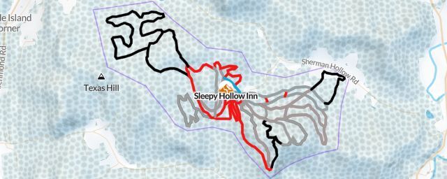 Piste map of the resort Sleepy Hollow Inn