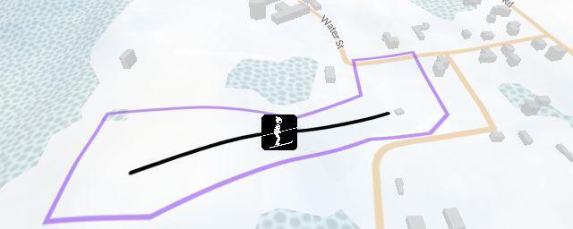 Piste map of the resort The Vermont Tech Rope Tow