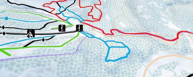 Piste map of the resort Loup Loup Ski Bowl
