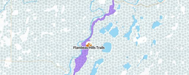 Piste map of the resort Flambeau Hills Trails