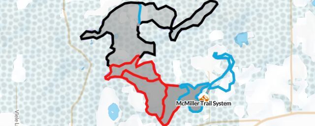 Piste map of the resort McMiller Trail System