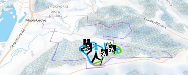 Piste map of the resort Mt. La Crosse