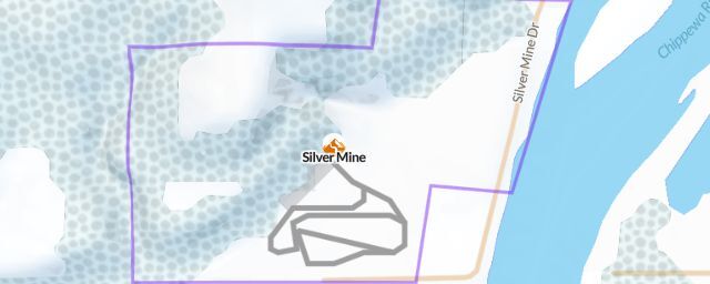 Piste map of the resort Silver Mine