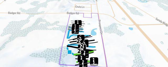 Piste map of the resort Sunburst Ski Area