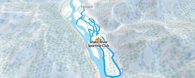 Piste map of the resort Snake River Sporting Club