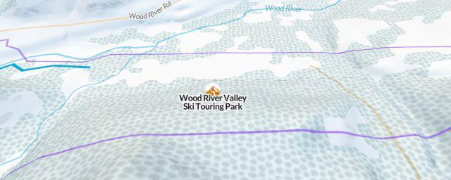 Piste map of the resort Wood River Valley Ski Touring Park
